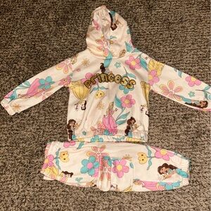 Disney Princess Cream and Gold Outfit